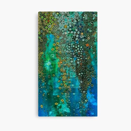 Gustav Klimt Waterfall Canvas