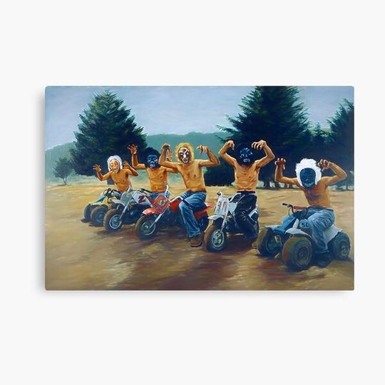 Painting from "The Royal Tenenbaums" Canvas