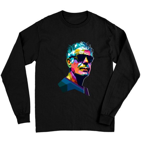 Anthony Bourdain WPAP - Anthony Bourdain - Long Sleeves