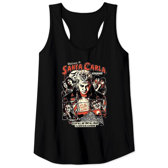 The Lost Boys Halloween Tank Tops, The Lost Boys Movie Tank Tops