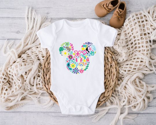 Disney Encanto Mickey Ears Baby Onesie