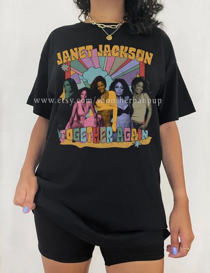Janet Jackson Together Again Tour 2023 Shirt, Janet Jackson Shirt