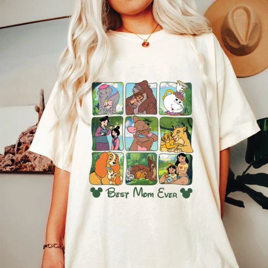 Disney Best Mom Ever Shirt, Disney Mommy and Me Shirt, Happy Mother's Day Celebration,Disney Mom 2023 Shirts, Minnie Best Mom Ever
