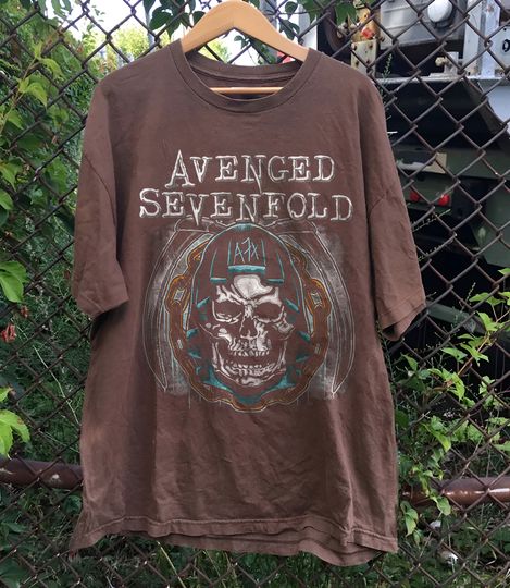 Vintage Avenged Sevenfold Band Shirt, Retro 90s Avenged Sevenfold Tee