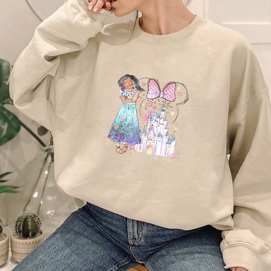 Disney Castle Sweatshirt - Disney Vacation Shirt - Encanto Castle - Disney Famil Sweatshirt