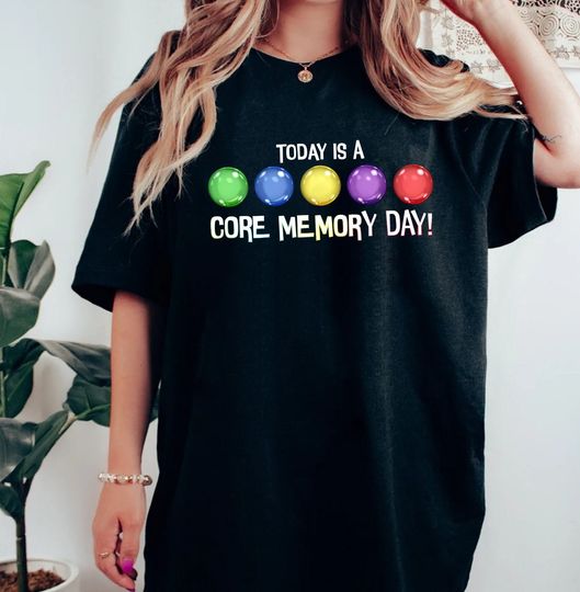 oday Is A Core Memory Day Disney Inside Out Shirt, Disney Inside Out Shirt