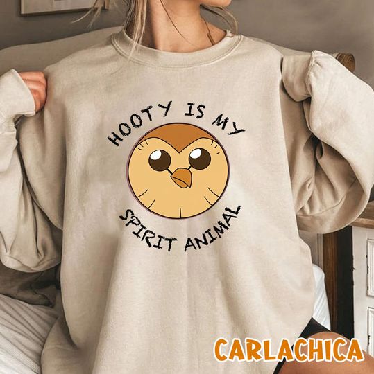 Hooty is My Spirit Animal Disney The Owl House T-Shirt, Disney The Owl House Sweatshirt