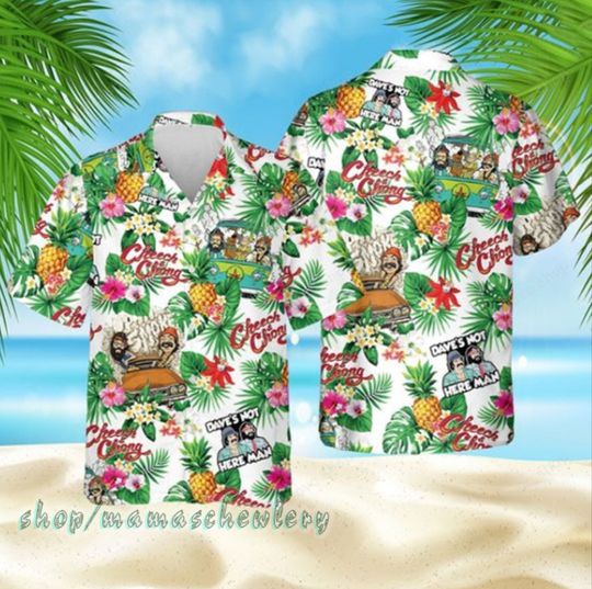 Cheech And Chong Hawaiin Shirt