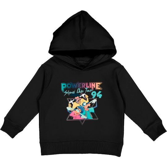 Disney Powerline Stand Out Tour 94 Kids Pullover Hoodies