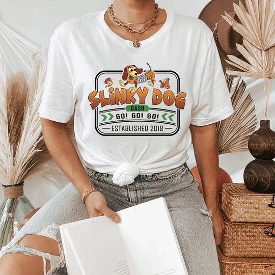 Slinky Dog Dash Shirt, Toy Story Shirt, Slinky Toy Shirt