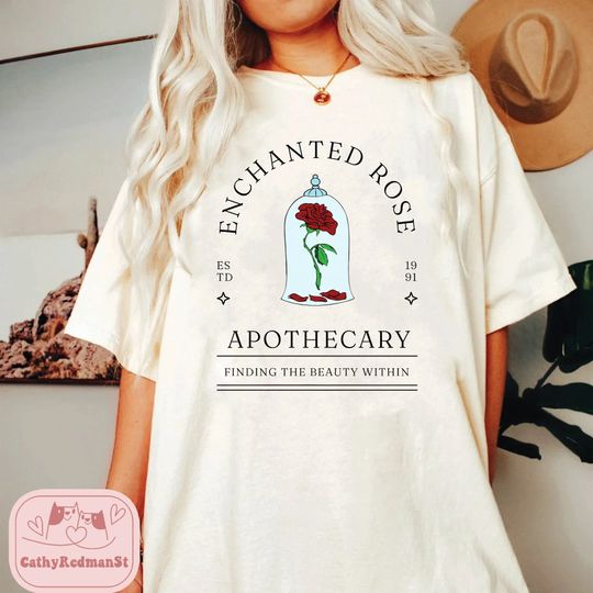 Disney Shirt, Enchanted Rose Apothecary shirt