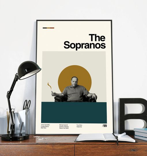 The Sopranos Poster - Retro Movie Poster- Retro Poster