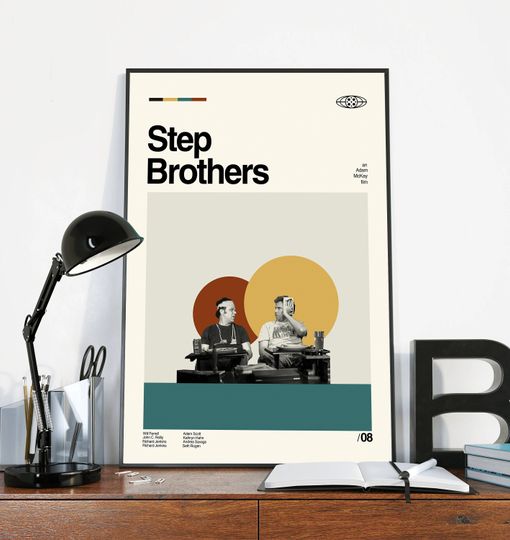 Discover Step Brothers Poster - Adam McKay - Retro Movie Poster