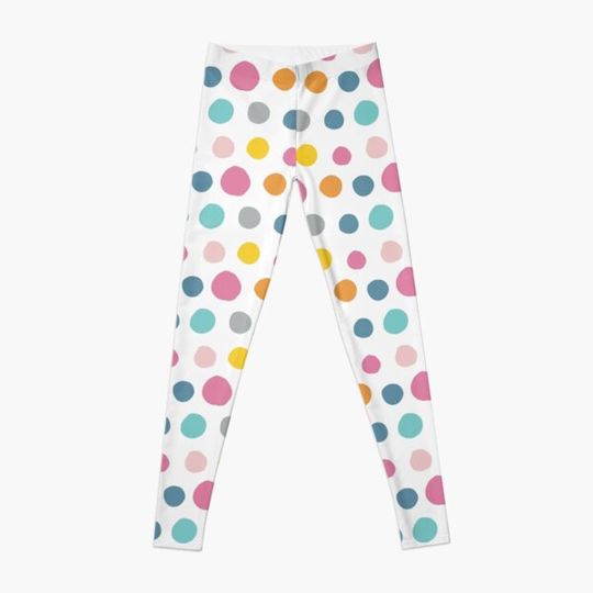 Colorful Polka Dots Leggings