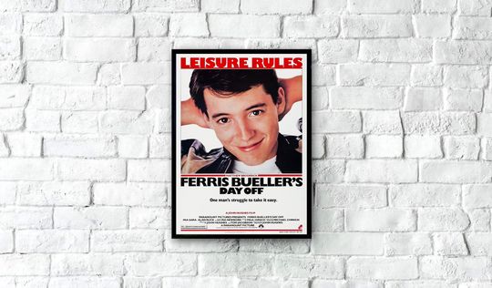 Ferris Buellers Day Off Movie Poster