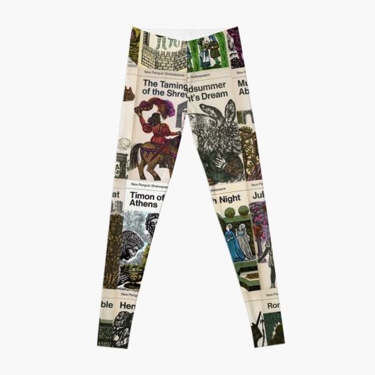Discover The Works Of Shakespeare Leggings