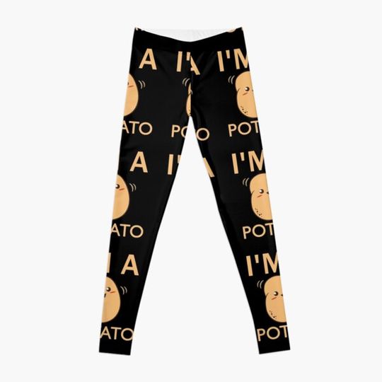 I'm a potato - funny potato gift for kids,baby and family Leggings