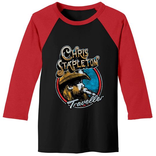 Vintage Chris Stapleton All American Road Show 2023 Baseball Tees