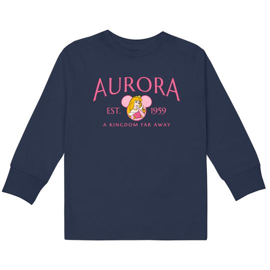 Disney Princess Kids Long Sleeve T-Shirts, Princess Aurora Kids Long Sleeve T-Shirts, Sleeping Beauty