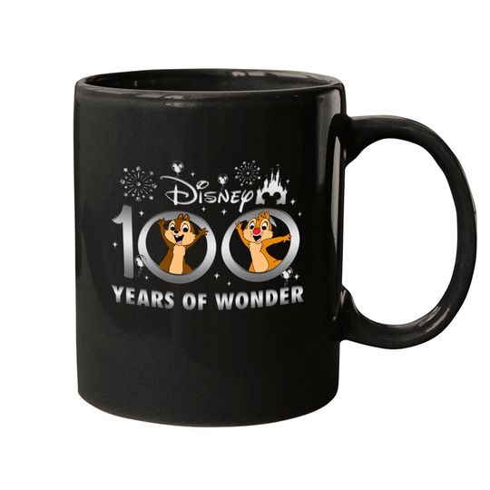 Chip And Dale Mugs,Disney 100 Years of Wonder Mugs,Disney Vacation Mugs