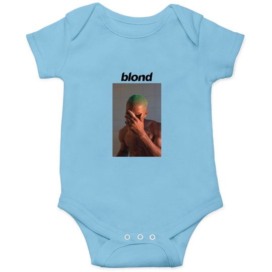 Frank Ocean Blond White Graphic vintage-style Onesies