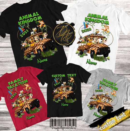 Animal Kingdom Shirts DisneyWorld Family Shirts Safari Family Shirts Animal Kingdom Theme Park Adventure Shirts