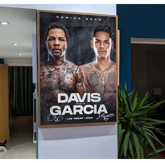 Ryan Garcia vs Gervonta Davis 2023 Poster