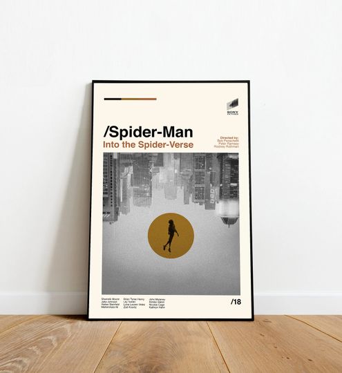 SPIDERMAN - Miles Morales - Marvel Minimalist Poster