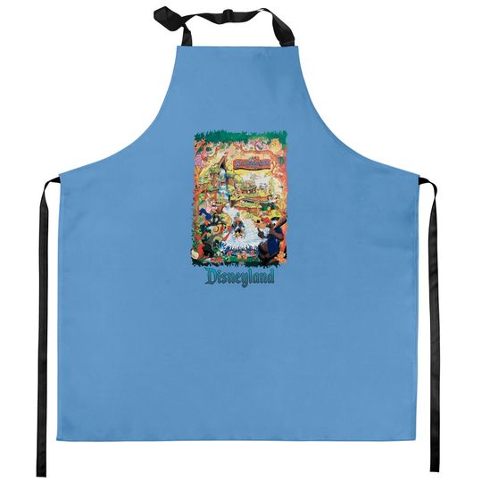 Retro Disneyland Splash Mountain | Disney Characters Splash Mountain Kitchen Aprons