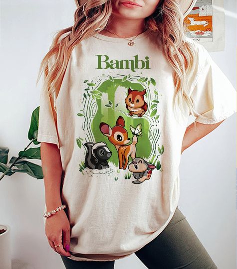Disney Bambi Chibi Shirt, Disneyworld Shirt