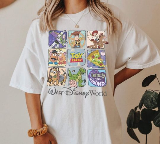 Retro Toy Story Friends Comfort Colors Shirt