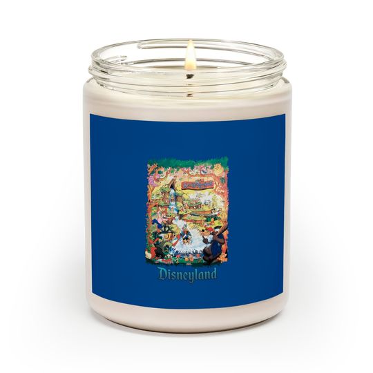 Retro Disneyland Splash Mountain | Disney Characters Splash Mountain Scented Candles