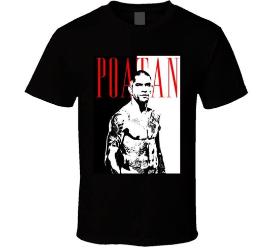 Alex Poatan Pereira Scarface Parody T Shirt
