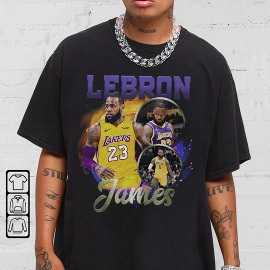 LeBron James Vintage Shirt, LeBron James Tee