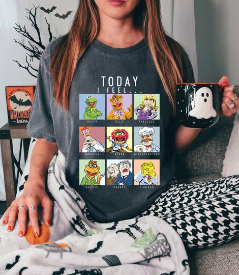Disney The Muppets Today I Fell Box Up T-Shirt