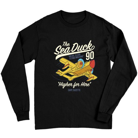 Disney Talespin The Sea Duck Show Long Sleeves
