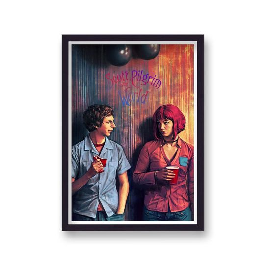 Scott pilgrim vs the world alternative movie poster