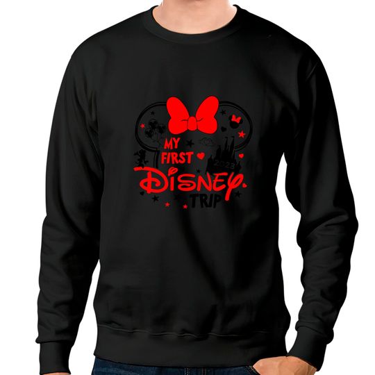 My First Disney Trip Minnie Mouse - Disney Trip Sweatshirts