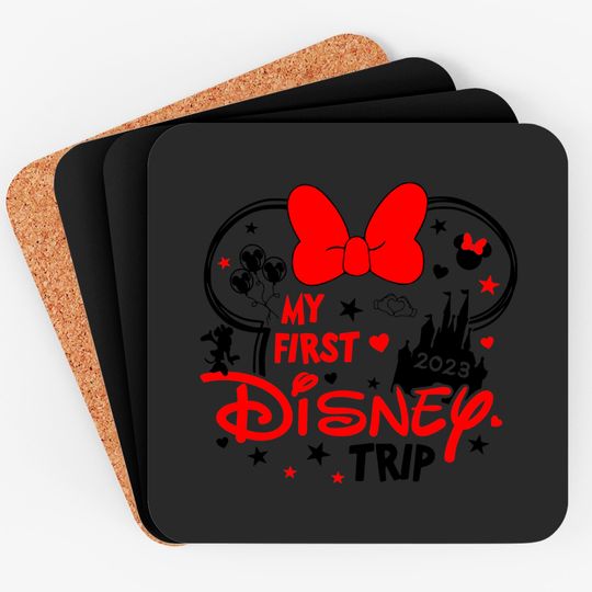 My First Disney Trip Minnie Mouse - Disney Trip Coasters