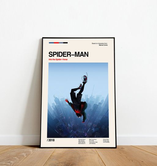 SPIDERMAN - Miles Morales - Marvel Minimalist Poster