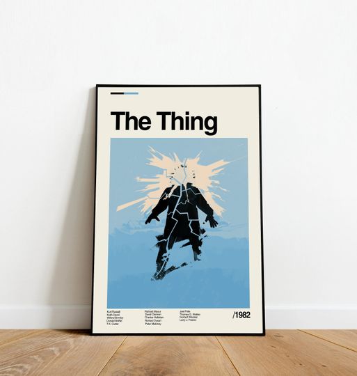 Discover The Thing Retro Movie Poster - Retro Movie Poster