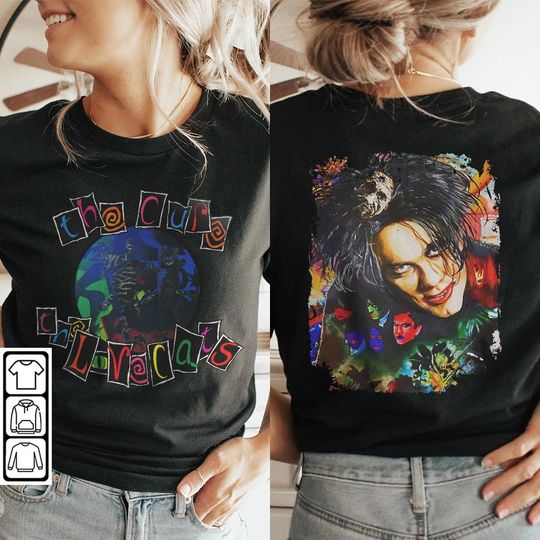 The Cure Band Music Shirt, The Cure Shows Of A Lost World US Tour 2023
