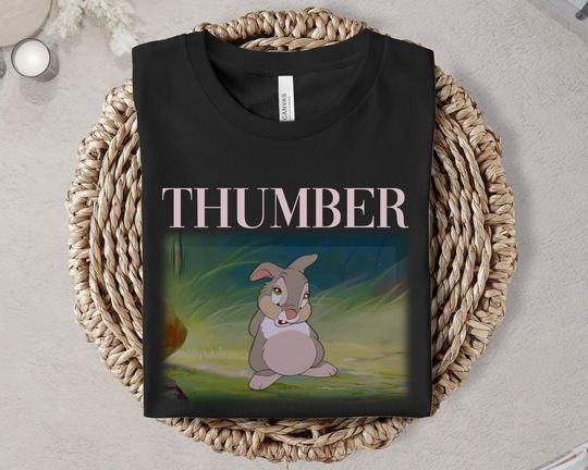 Thumber Bambi 1942 Graphic Vintage Retro Shirt Disney Characters Shirt