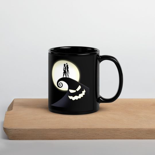 Nightmare Before Christmas Inspired Mug, Christmas Mug, Disney Inspired mug, Halloween Mug
