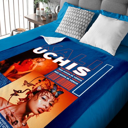 Kali Uchis Tour Baby Blankets Red Moon In Venus Tour 2023 Baby Blankets