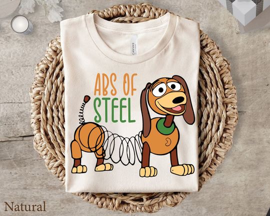 ABS Of Steel Slinky Dog Toy Story Shirt