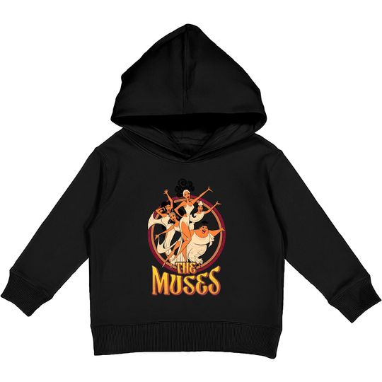 Retro 90s Disney Diva The Muses Hercules Kids Pullover Hoodies