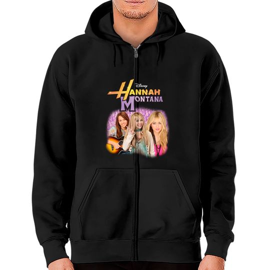 Hannah Montana Zip Hoodies