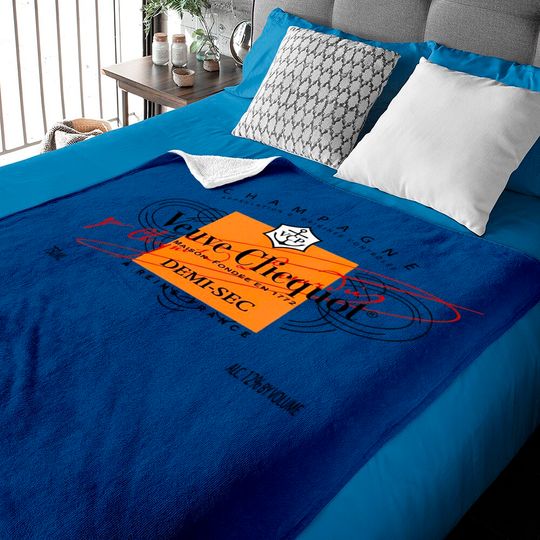 Veuve champagne Baby Blankets