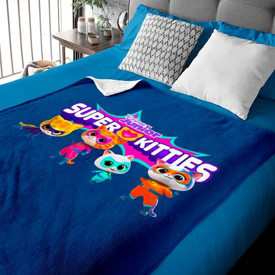 Discover Disney Junior Super Kitties Baby Blankets, Hero Kitties Family Baby Blankets